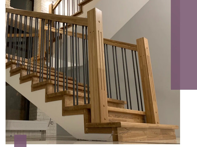 Реставрация деревянных и металлических лестниц в Саранске