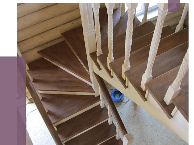 Реставрация деревянных лестниц в Саранске от 4425 руб.