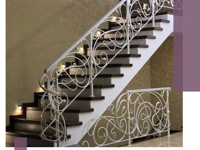 Кованые лестницы под ключ в Саранске — изготовление и монтаж