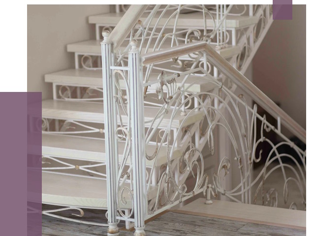 Изготовление кованых лестниц на заказ в Саранске от 89556 руб. | ПРОЛЁТ-Срн