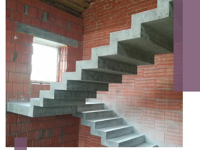 Бетонные лестницы под ключ в Саранске: монтаж, демонтаж, ремонт