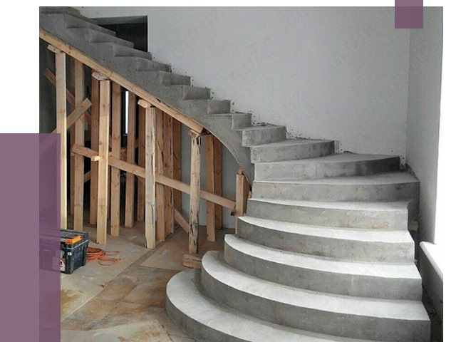 Изготовление бетонных лестниц под ключ в Саранске от 20545 руб. | ПРОЛЁТ-Срн