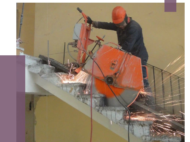 Демонтаж бетонных лестниц в Саранске от 4741 руб. за м2 | ПРОЛЁТ-Срн