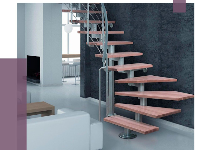 Модульные лестницы в Саранске от 17384 руб. — купить в ПРОЛЁТ-Срн