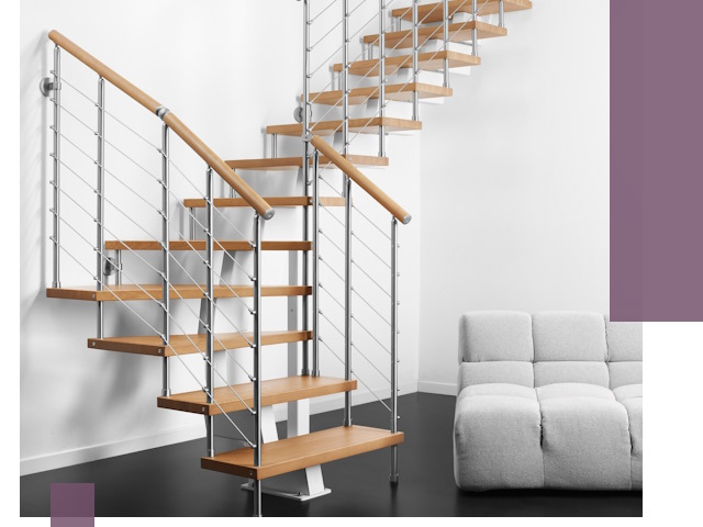 Модульные лестницы под ключ в Саранске — монтаж и изготовление
