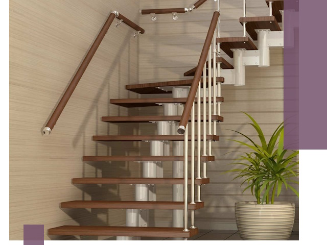 Изготовление модульных лестниц под ключ в Саранске