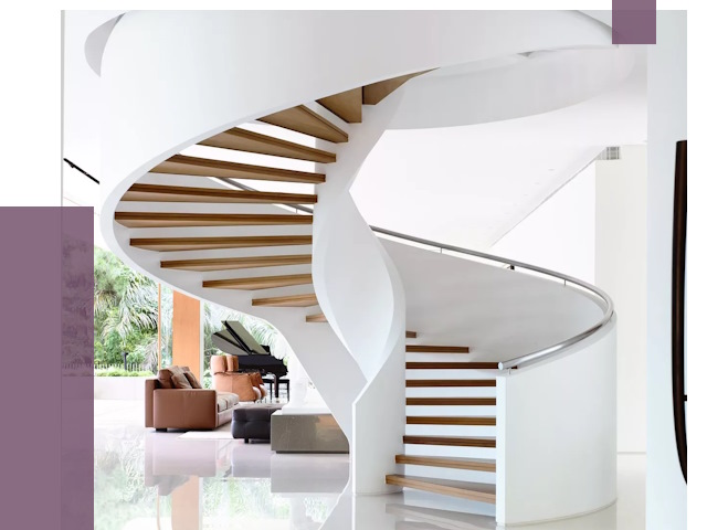 Винтовые лестницы в Саранске под ключ от 50046 руб. | ПРОЛЁТ-Срн