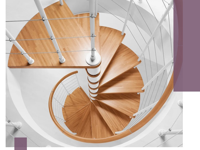 Изготовление винтовых лестниц под ключ в Саранске