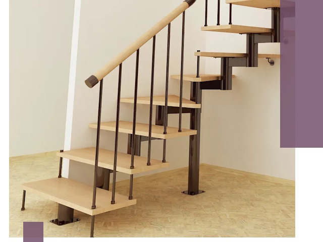 Монтаж лестниц на больцах в Саранске — быстро и надежно