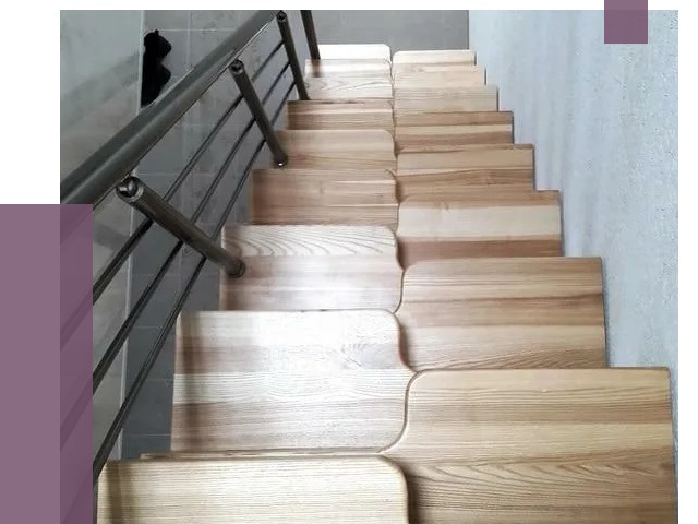 Лестницы гусиный шаг в Саранске от 13433 руб. под ключ | ПРОЛЁТ-Срн