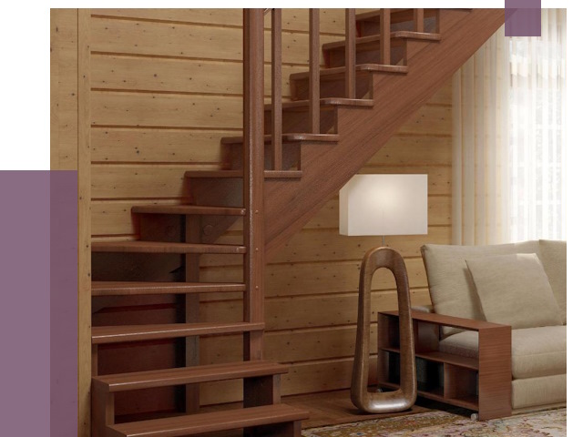 Лестницы эконом класса в Саранске от 18807 руб. бюджетные решения