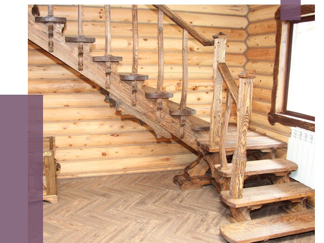 Лестницы в баню в Саранске от 19702 руб. — изготовление | ПРОЛЁТ-Срн