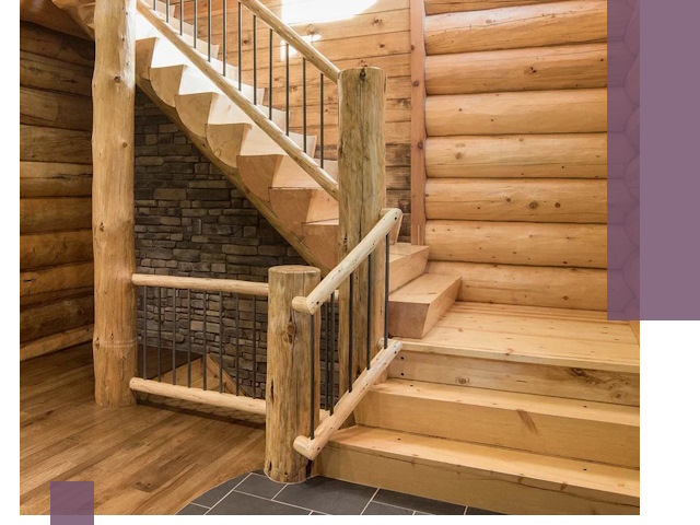 Лестницы в баню под заказ и профессиональный монтаж в Саранске