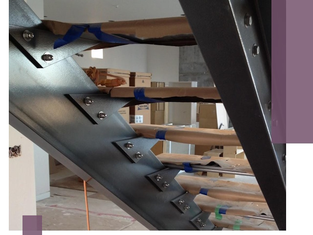 Усиление лестничных конструкций и усиление опор в Саранске