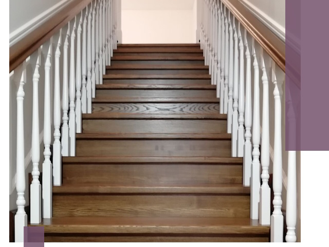 Лестницы из ясеня на заказ в Саранске — изготовление и монтаж