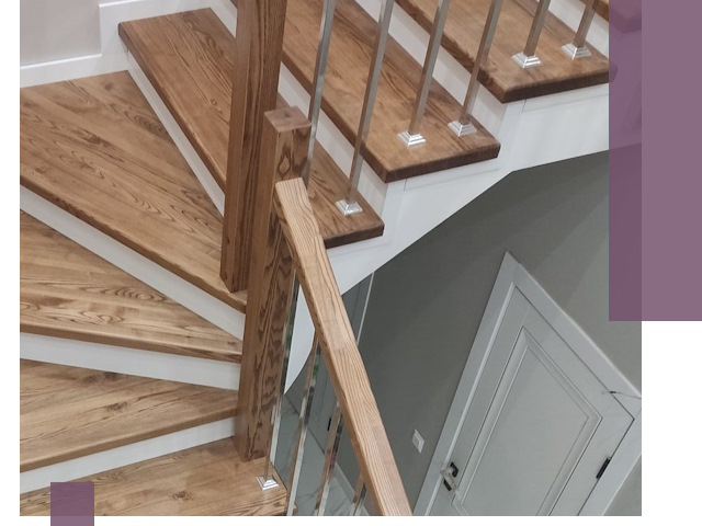 Обшивка металлических лестниц под ключ в Саранске