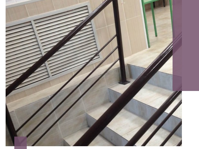 Изготовление перил из металла под ключ в Саранске