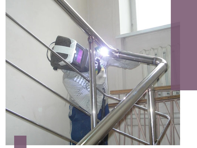 Монтаж перил и ограждений качественно в Саранске