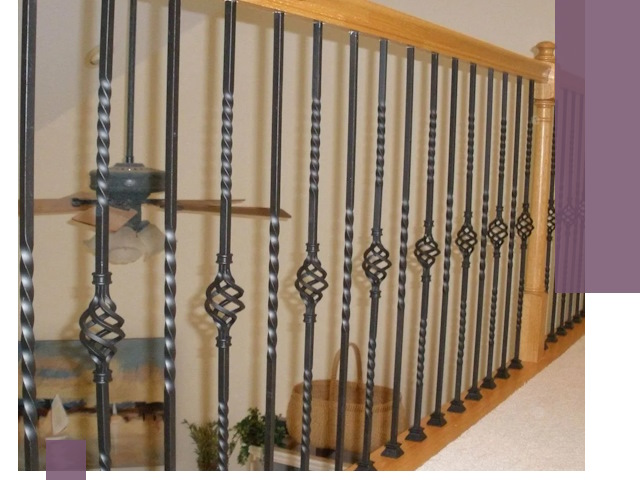 Изготовление и монтаж кованных перил в Саранске под ключ