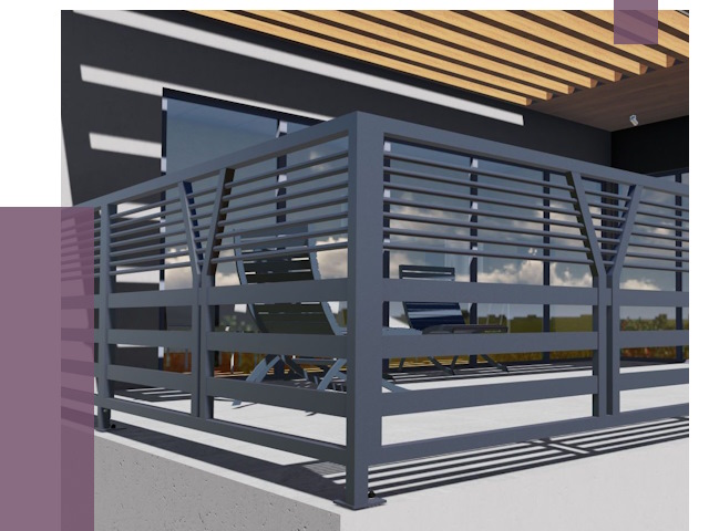 Изготовление балконных ограждений в Саранске от 11063 руб. | ПРОЛЁТ-Срн