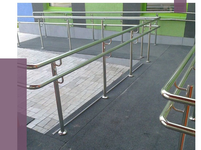 Ограждения пандусов в Саранске от 4478 руб. монтаж | ПРОЛЁТ-Срн