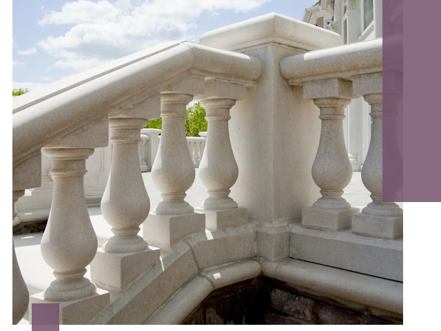 Балюстрады из металла и камня под ключ в Саранске