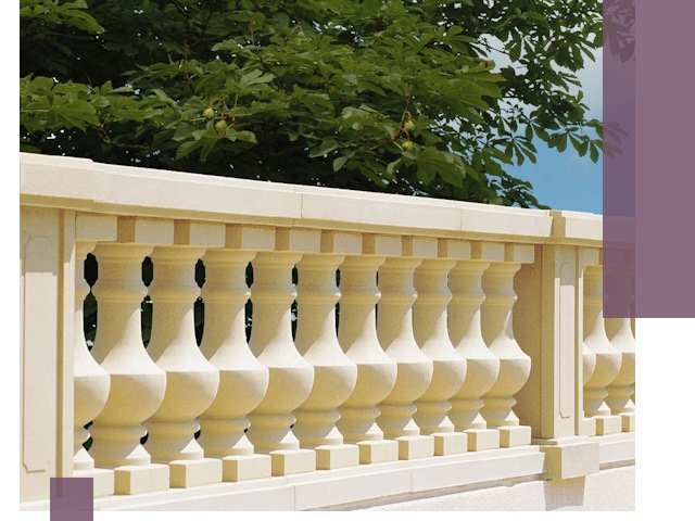 Установка балюстрады в Саранске: изготовление и монтаж под ключ