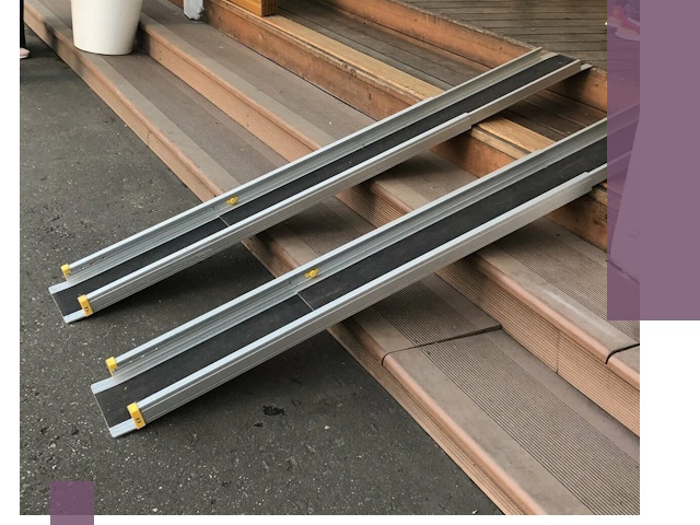 Телескопические пандусы под ключ в Саранске — изготовление и монтаж