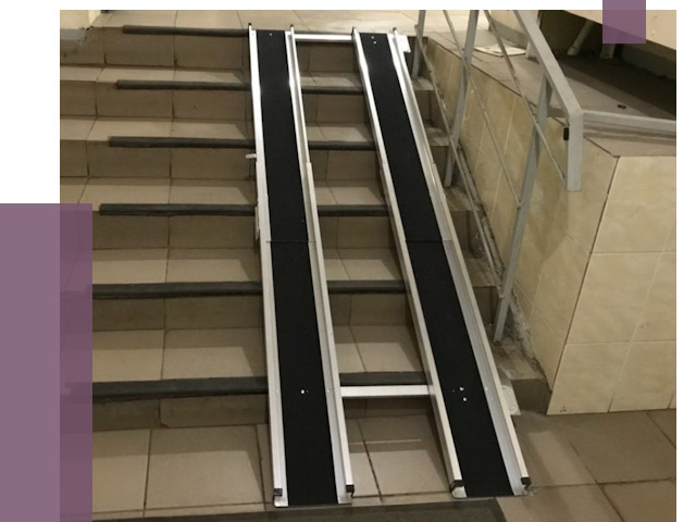 Установка пандуса в подъезд в Саранске от 8218 руб. под ключ | ПРОЛЁТ-Срн