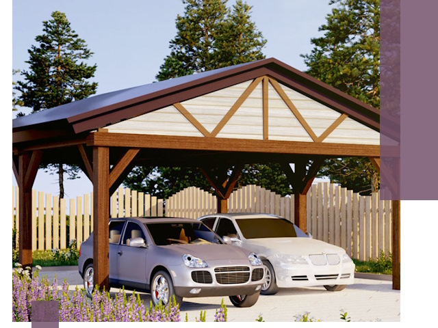 Навесы для автомобиля в Саранске — изготовление и монтаж