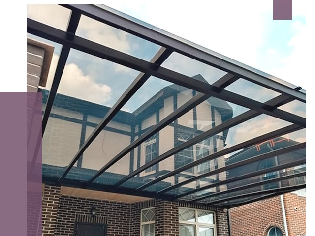 Навесы из поликарбоната в Саранске от 8871 руб. под ключ — ПРОЛЁТ-Срн