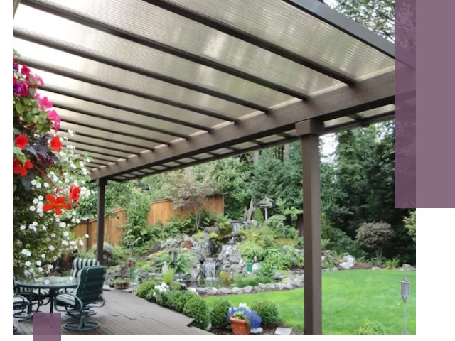 Навесы из поликарбоната под ключ в Саранске быстро и надёжно