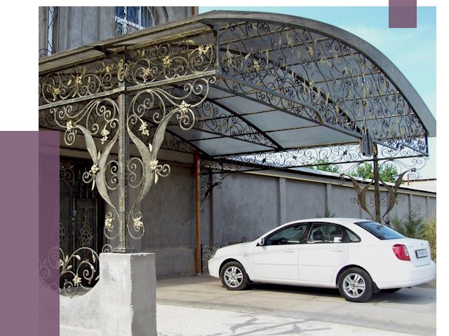 Кованые навесы в Саранске от 15014 руб. | ПРОЛЁТ-Срн