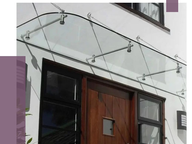 Стеклянные козырьки в Саранске от 19492 руб. | ПРОЛЁТ-Срн