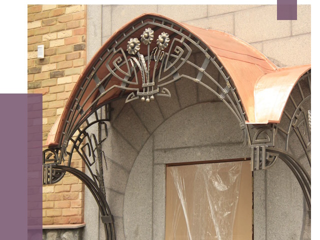 Арочные козырьки в Саранске от 15014 руб. 