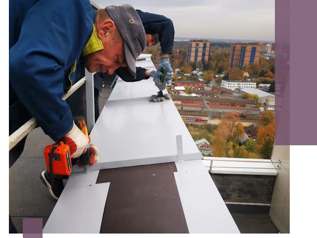 Монтаж парапетов в Саранске — установка прочных металлических ограждений