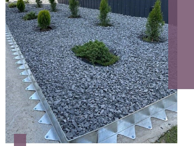 Оцинкованные металлические бордюры под заказ в Саранске