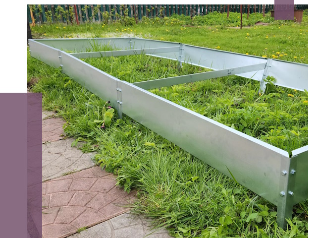 Металлические бордюры для грядок в Саранске от 1844 руб.