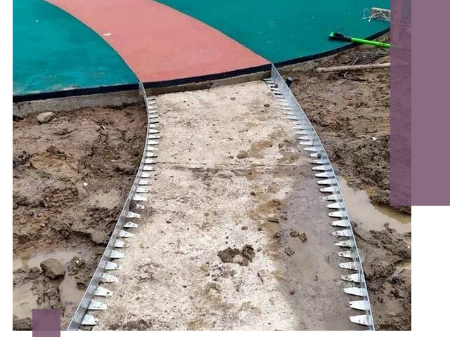 Металлические бордюры для дорожек в Саранске — монтаж и изготовление