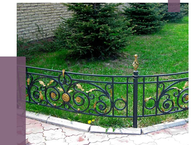 Кованые газонные ограждения в Саранске от 7849 руб. — ПРОЛЁТ-Срн