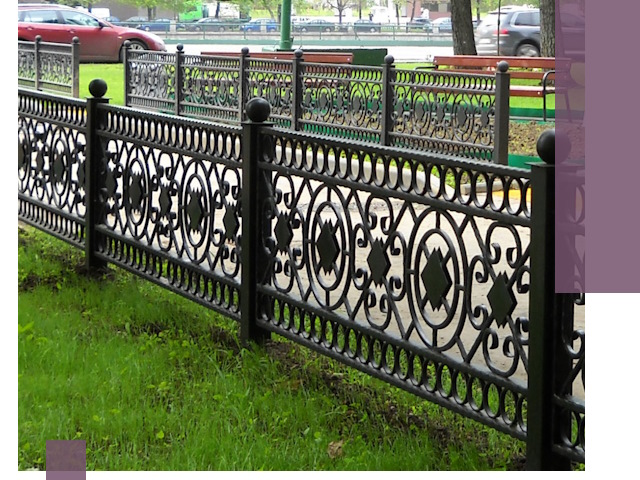 Секционные газонные ограждения под ключ в Саранске