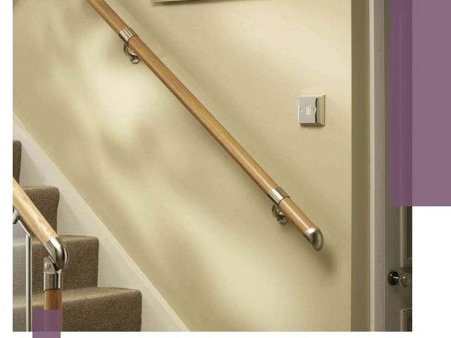 Монтаж пристенных поручней профессионально в Саранске
