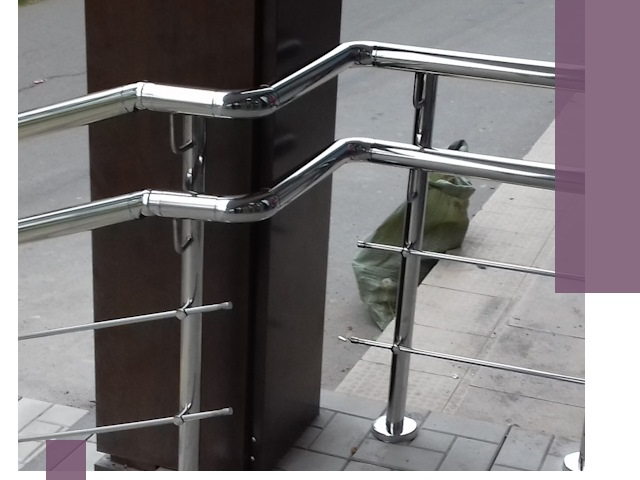 Монтаж поручней из нержавеющей стали в Саранске качественно и быстро